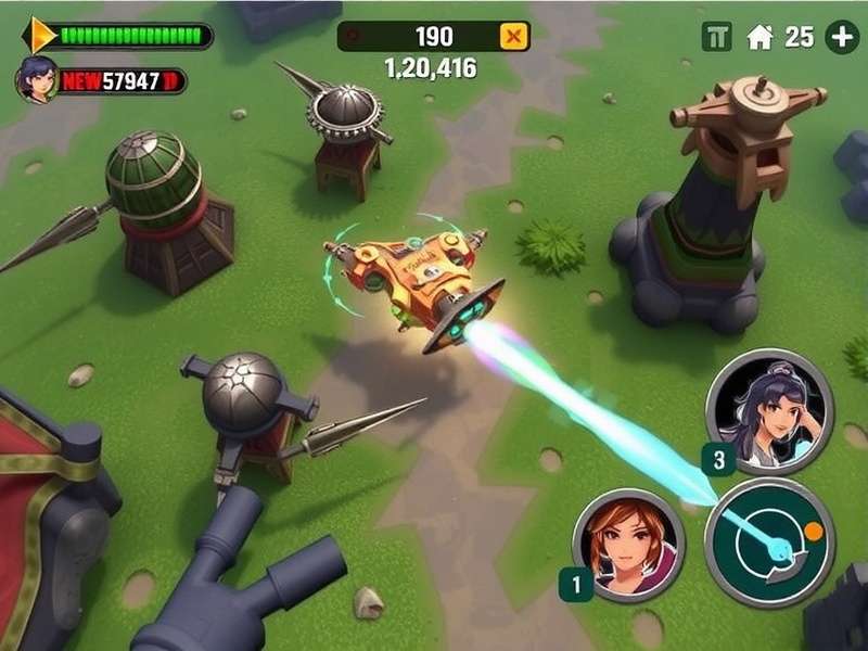 Celestial Charge Crusade Gameplay Screenshot